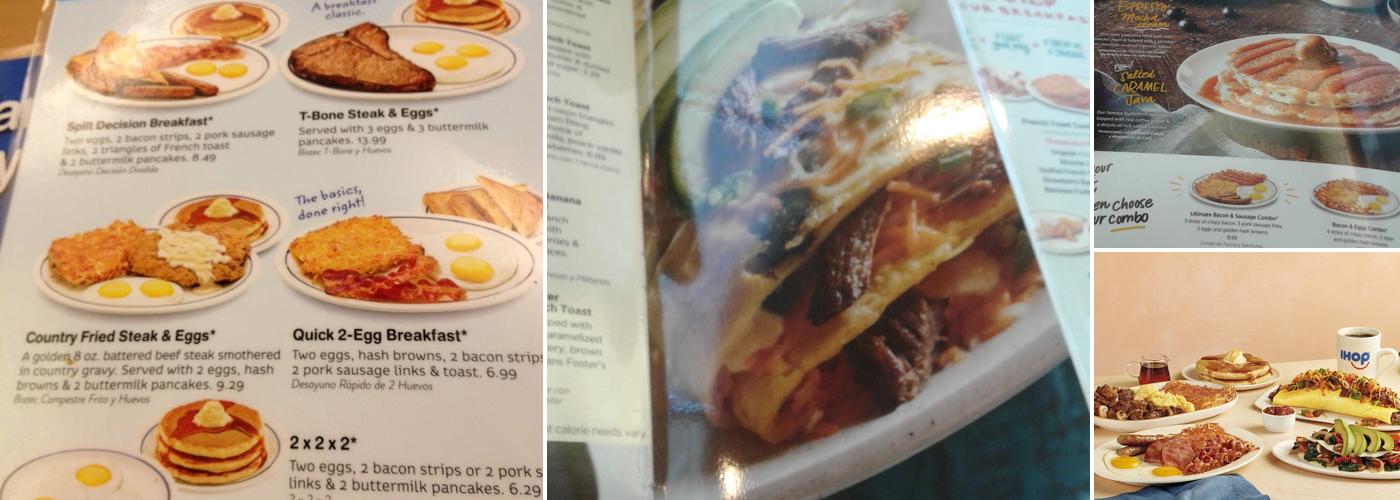 IHOP Menu
