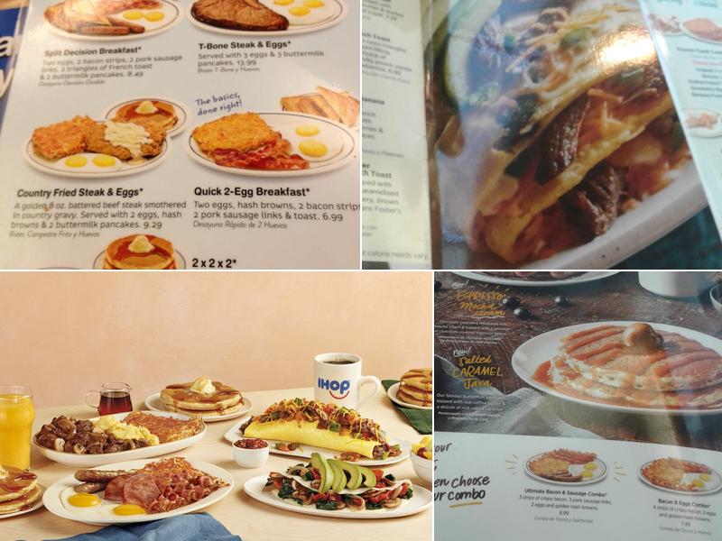 IHOP Menu