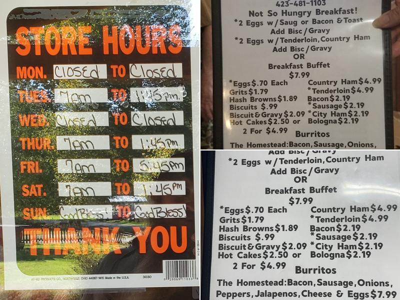 McKinney Resturant Menu