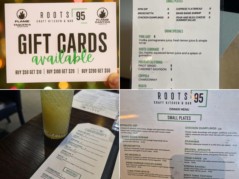 Roots95 Menu
