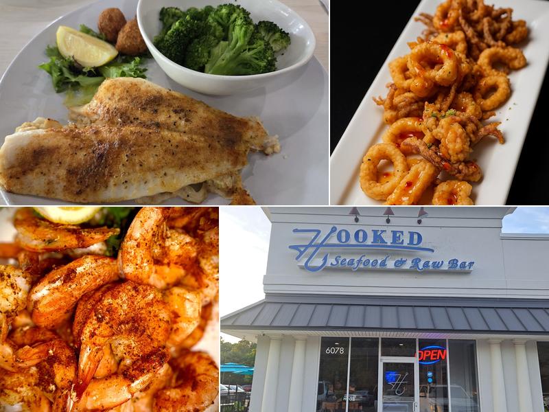 Hooked Seafood & Raw Bar 6078 Mechanicsville Tpke, Mechanicsville