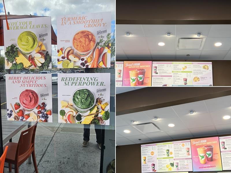 Robeks Fresh Juices & Smoothies Menu