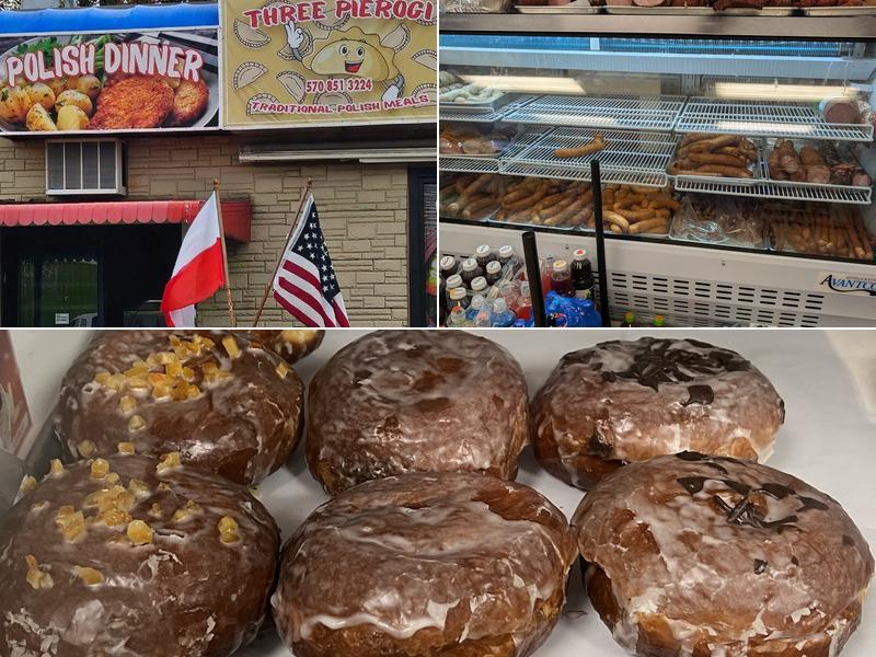 Three Pierogi Polish Take Out And Gyro