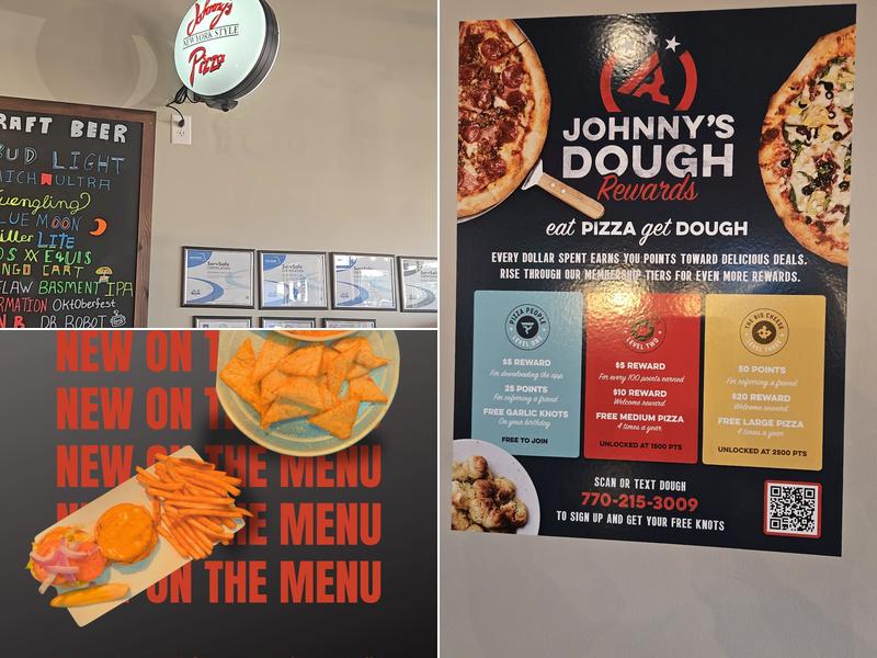 Johnny's New York Style Pizza Menu