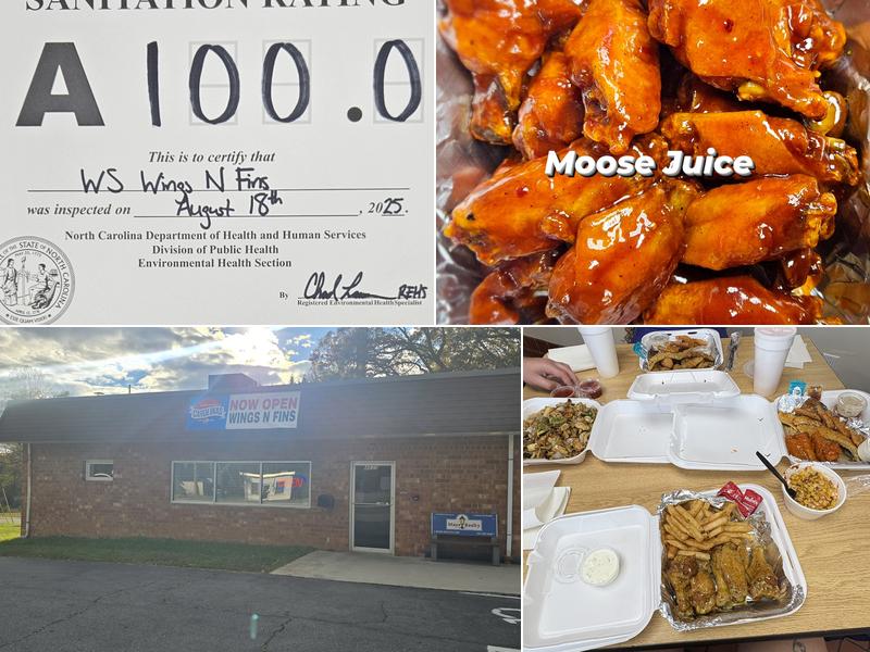 WS Wings-N-Fins 4830 Old Rural Hall Rd, Winston-Salem