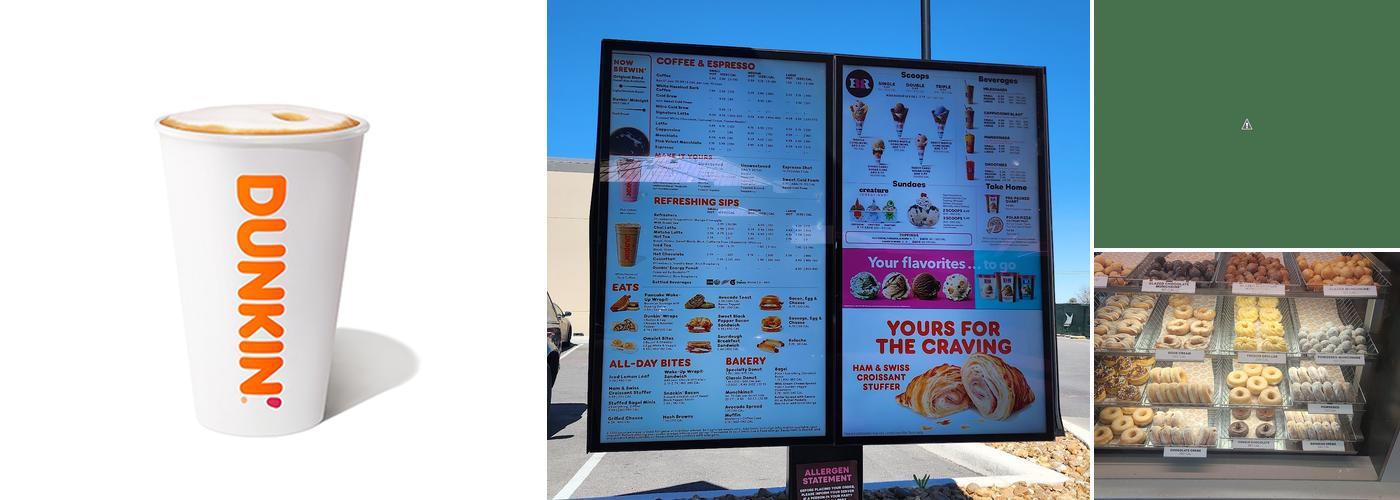 Dunkin' Menu