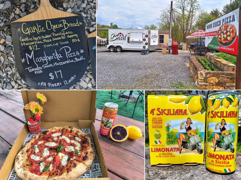 Basil Wood Fired Pizza