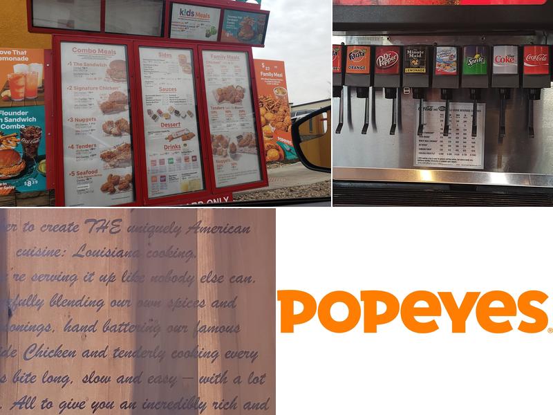 Popeyes Louisiana Kitchen Menu