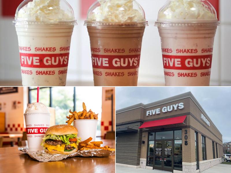 Five Guys Menu