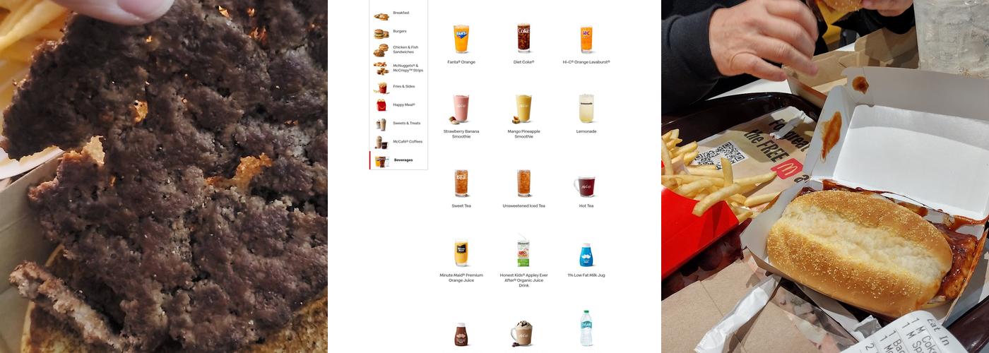 McDonald’s Menu