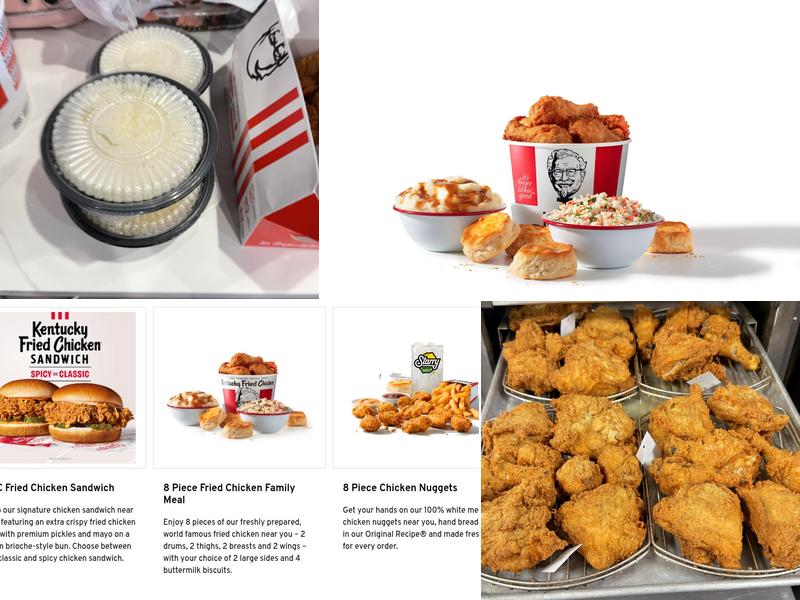 KFC Menu