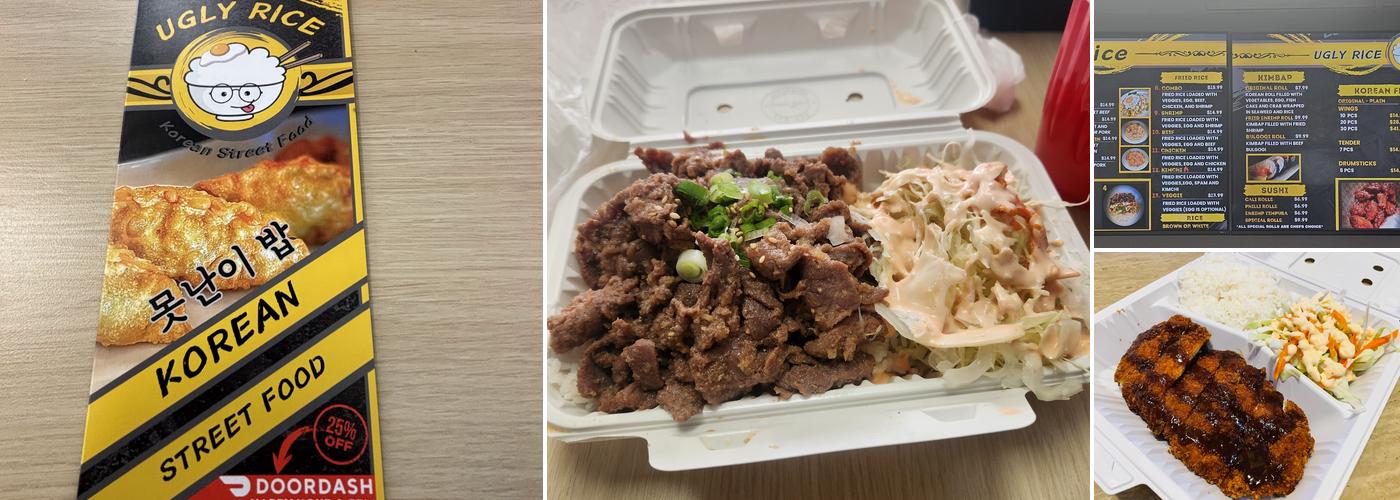 Ugly Rice Menu