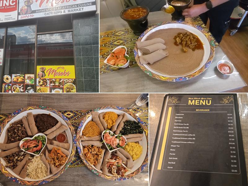 Mesobs Restaurant Menu