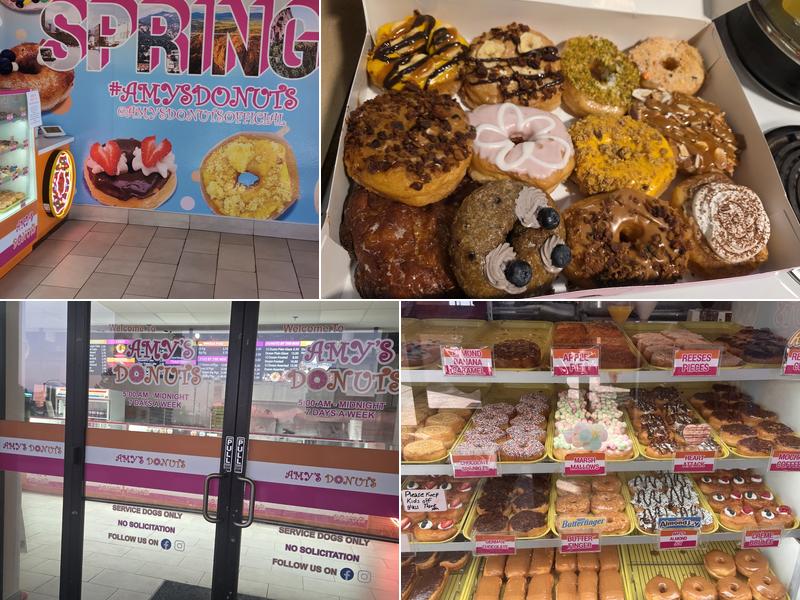 Amy's Donuts Menu