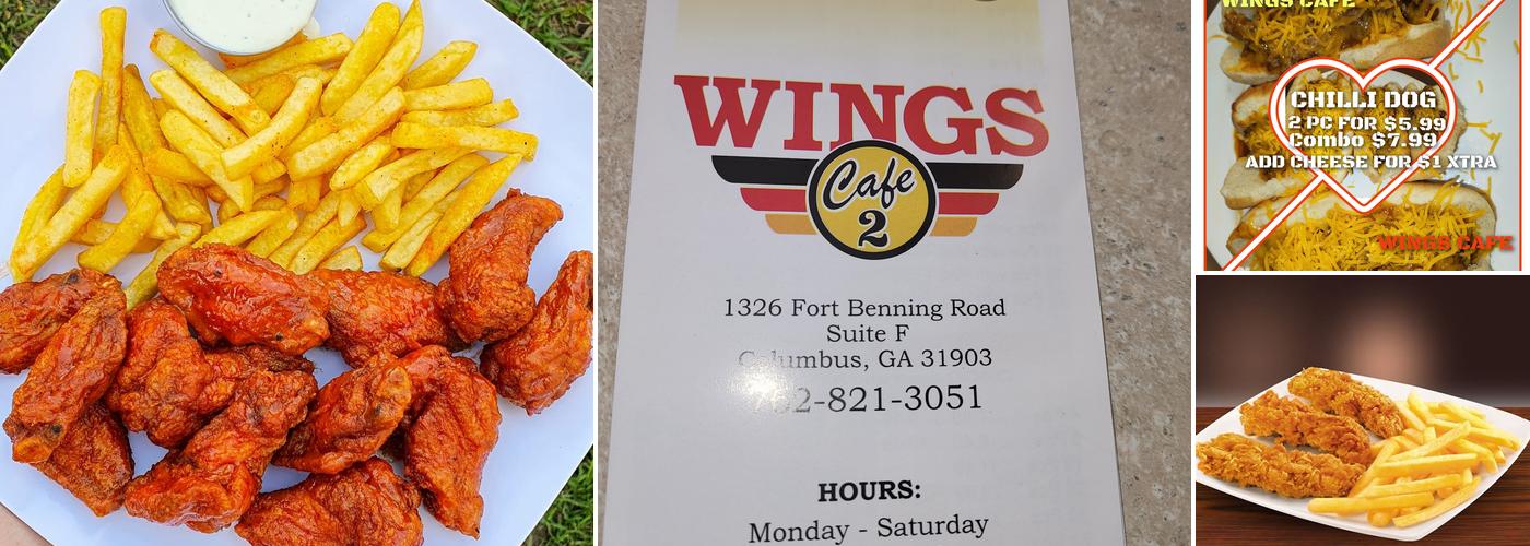 Wings cafe 2 Menu