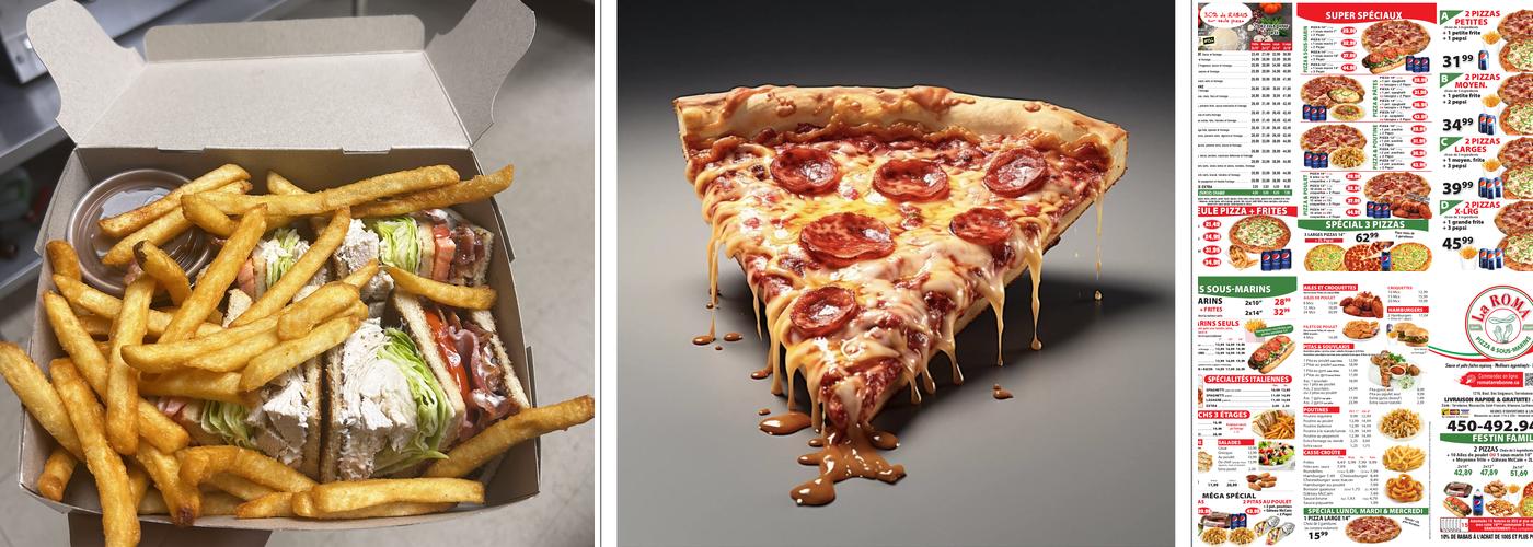 La Roma - Terrebonne Menu