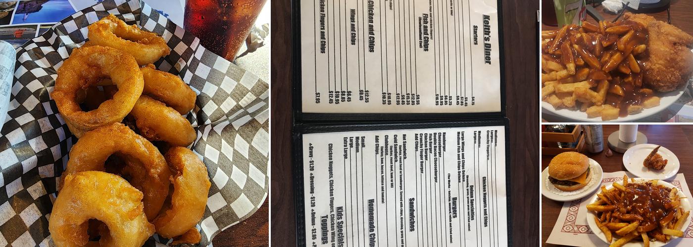Keith's Diner Menu