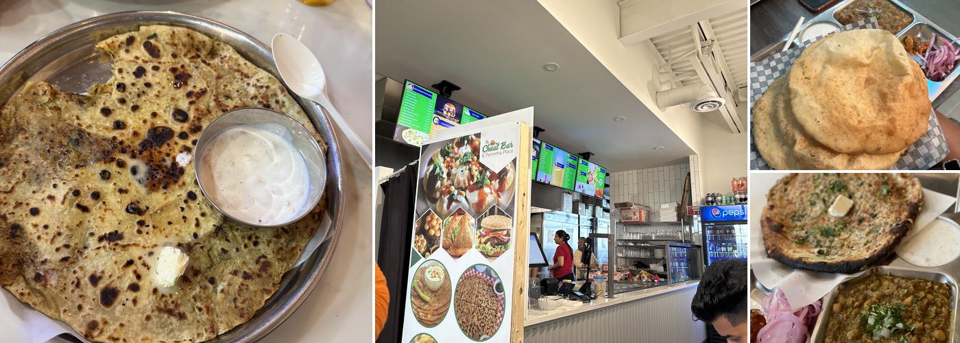 The ChaatBar and Parontha Place Menu