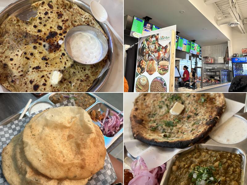 The ChaatBar and Parontha Place Menu