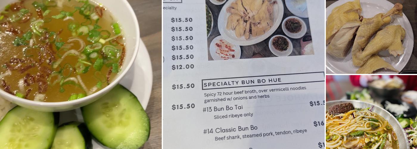 Saigon 88 Menu