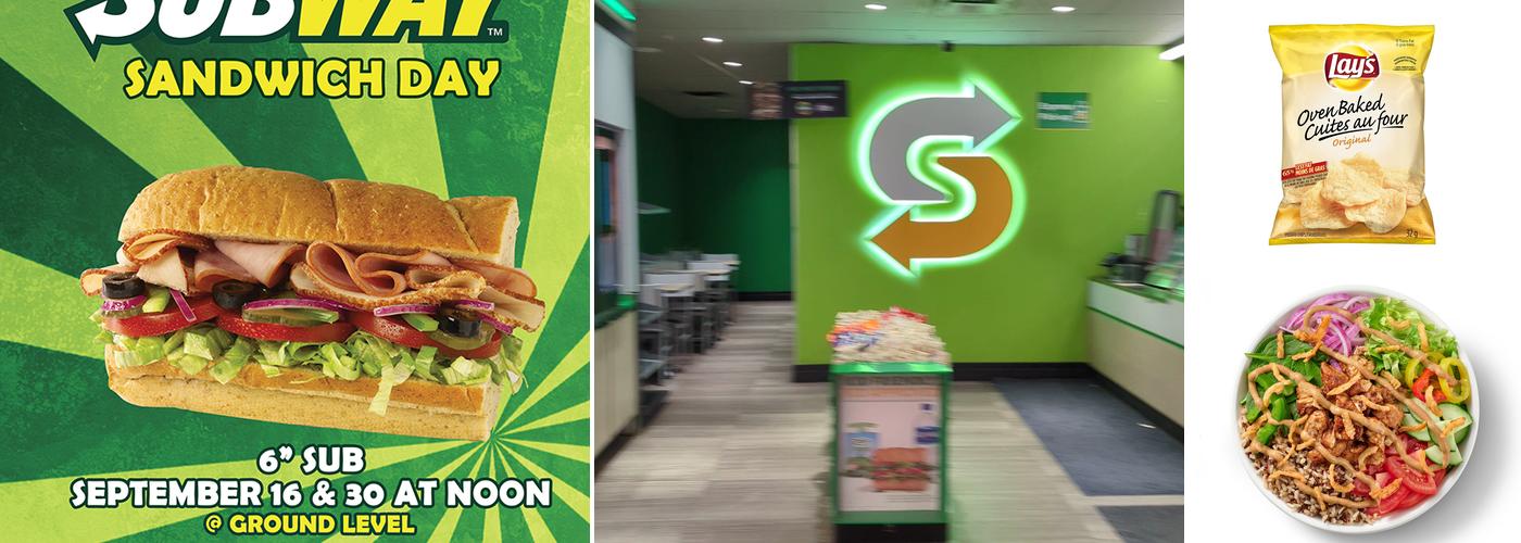Subway Menu