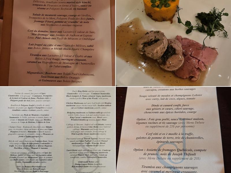 Les Jardins Sauvages Menu