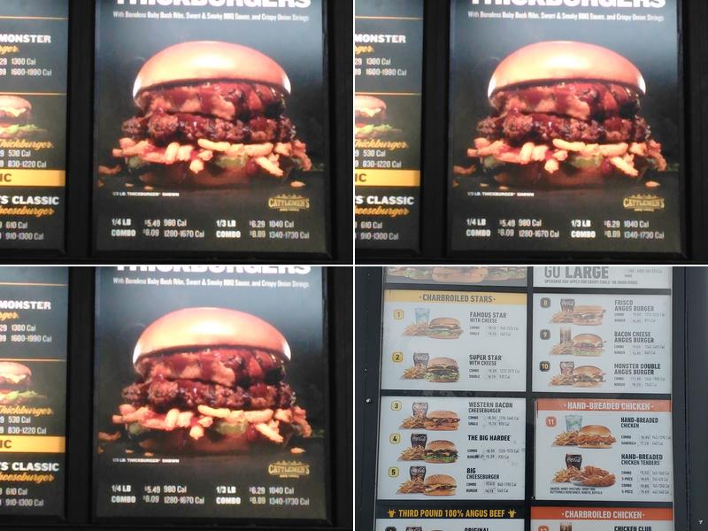 Hardee’s Menu