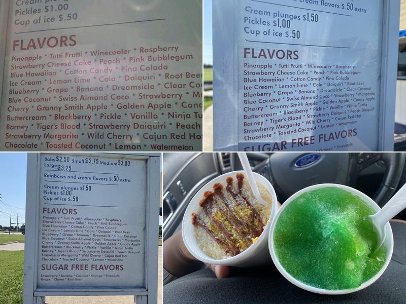 Snow Island Too Menu