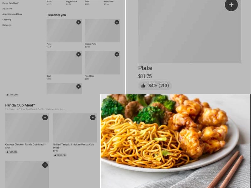 Panda Express Menu