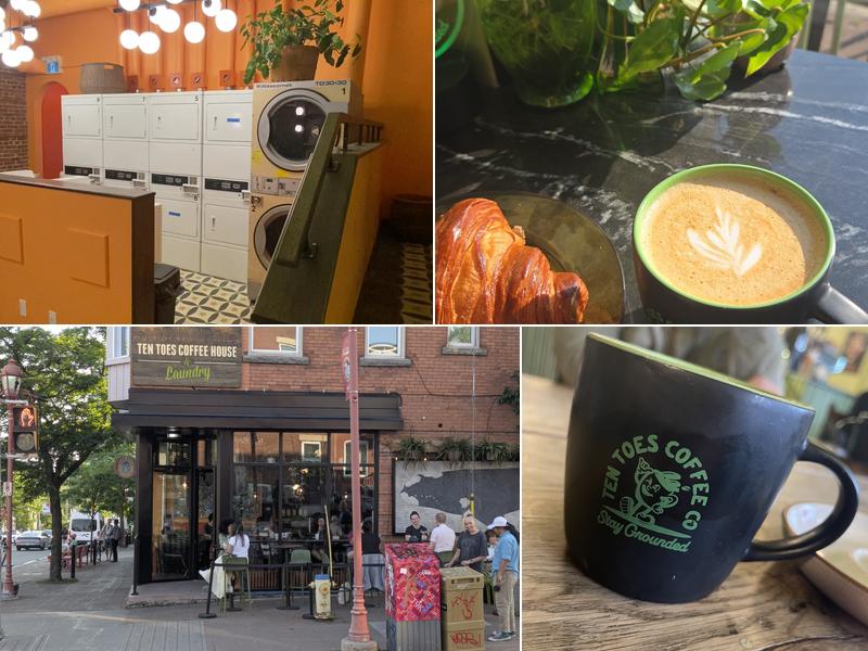 Ten Toes Coffee House & Laundry Menu