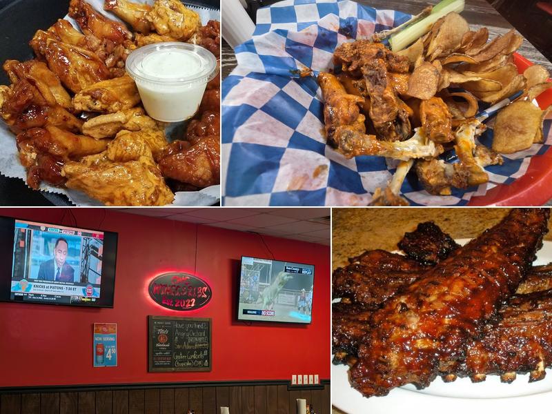 CW's Wings and Ribs of Aynor Menu