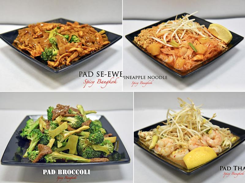Spicy Bangkok Menu