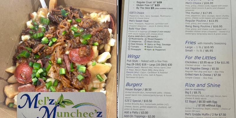 EZE'Z / Mel'z Munchee'z Menu