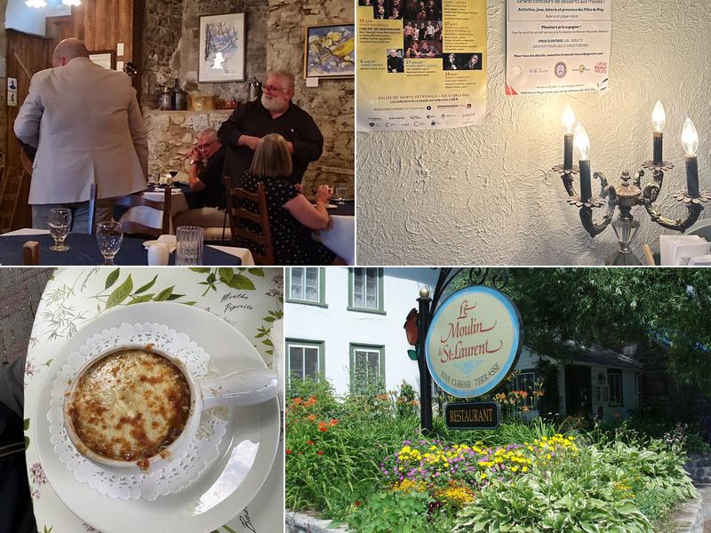 Le Moulin de St-Laurent Menu