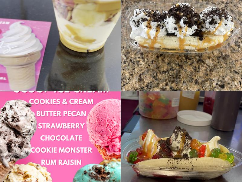 Sweetie's Ice Cream Menu