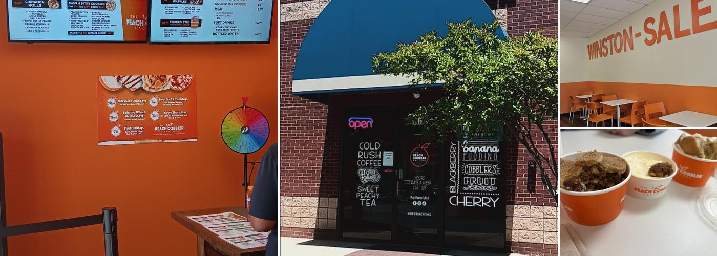 Peach Cobbler Factory Menu