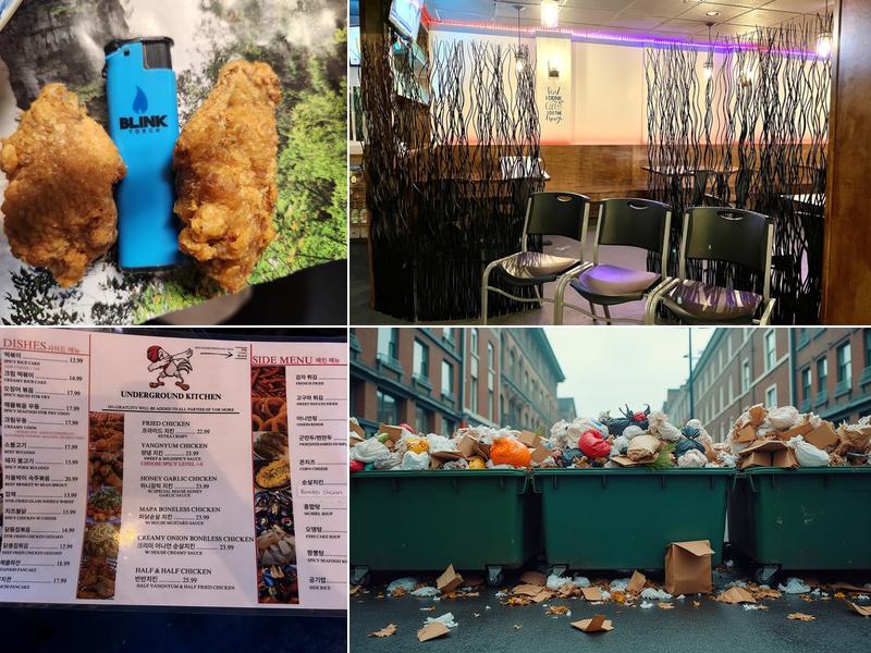 UnderGround Kitchen Menu