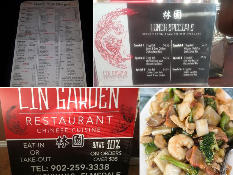 Lin Garden Restaurant Menu