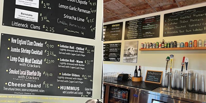 Elwood's Raw Bars Menu