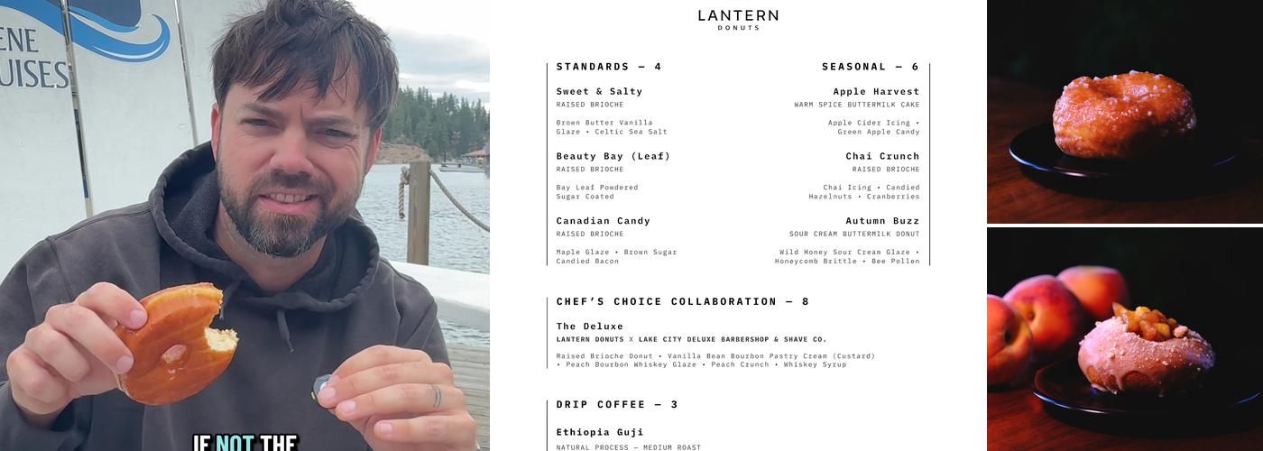 Lantern Donuts Menu