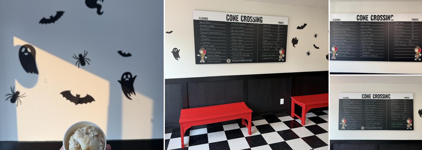 Cone Crossing Menu
