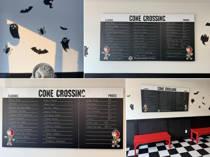 Cone Crossing Menu
