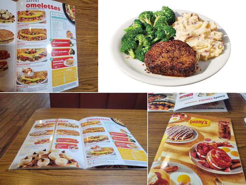 Denny's Restaurant Menu