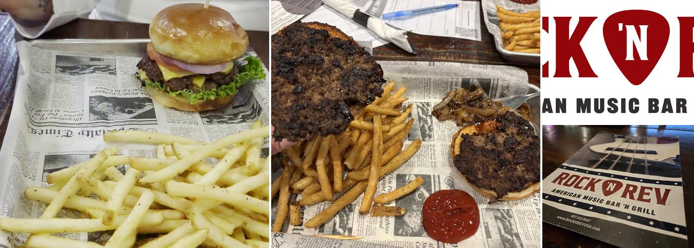 Rock 'N Rev Ocoee Menu