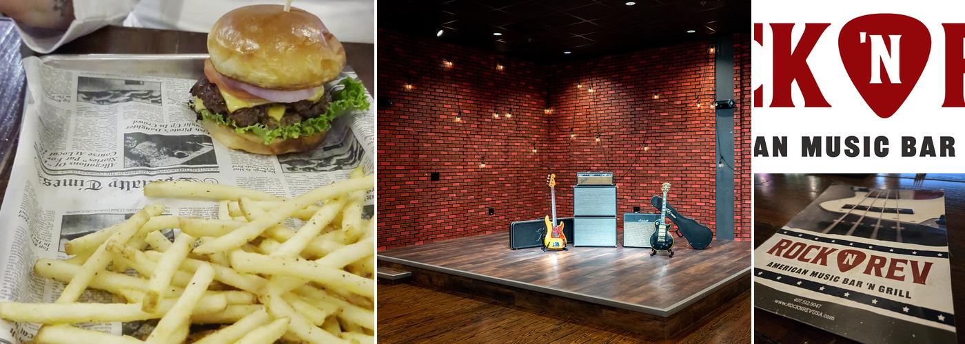 Rock 'N Rev Ocoee Menu