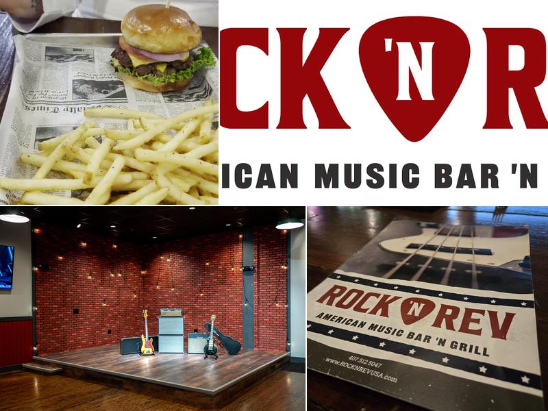Rock 'N Rev Ocoee Menu