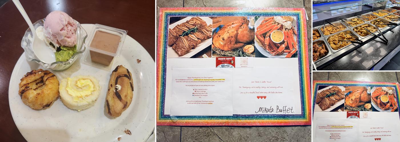 Mikata Buffet Menu