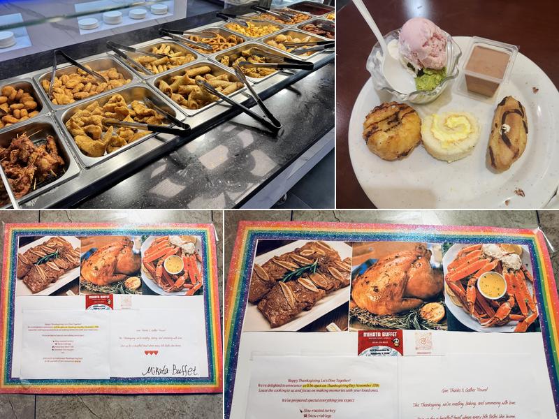 Mikata Buffet Menu