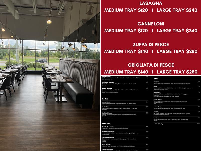 IL Gatto e la Volpe Bradford Menu