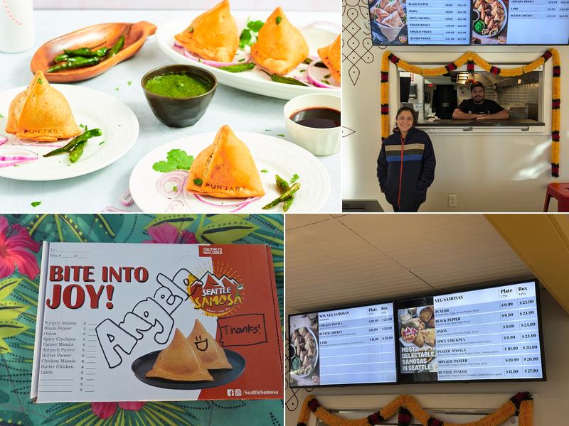 Seattle Samosa Menu